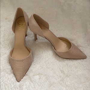 Vince Camuto Snake Heels